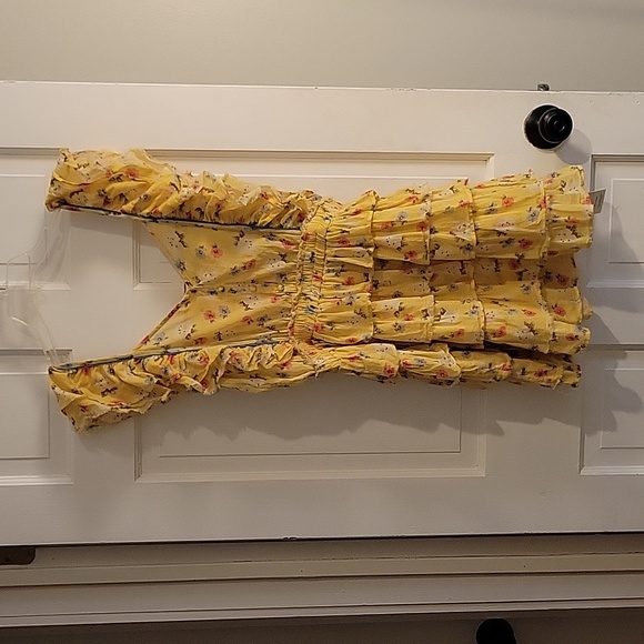 Loveshackfancy Yellow phyllis dress size medium - Picture 3 of 10